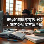 宠物如厕训练有效技巧：室内外科学方法全解析（图4）