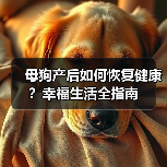 母狗产后如何恢复健康？幸福生活全指南