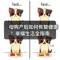 母狗产后如何恢复健康？幸福生活全指南（图3）