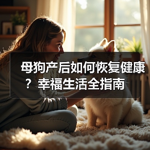 母狗产后如何恢复健康？幸福生活全指南（图2）