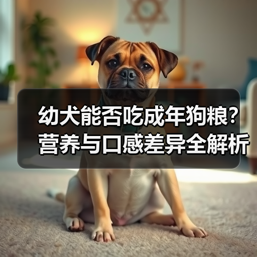 幼犬能否吃成年狗粮？营养与口感差异全解析（图2）