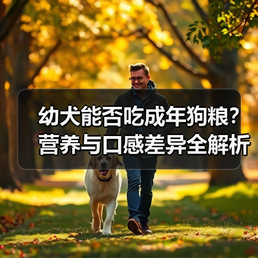 幼犬能否吃成年狗粮？营养与口感差异全解析（图4）