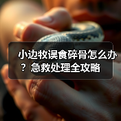 小边牧误食碎骨怎么办？急救处理全攻略
