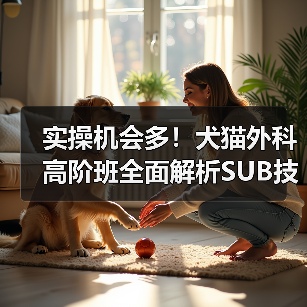 实操机会多！犬猫外科高阶班全面解析SUB技术（图4）