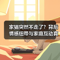 家猫突然不走了？背后情感纽带与家庭互动真相