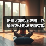 贵宾犬剪毛全攻略：正确技巧让毛发亮丽有型（图3）