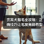 贵宾犬剪毛全攻略：正确技巧让毛发亮丽有型（图4）