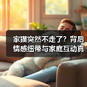 家猫突然不走了？背后情感纽带与家庭互动真相（图2）