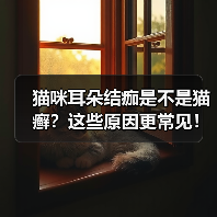 猫咪耳朵结痂是不是猫癣？这些原因更常见！（图3）