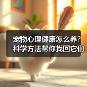 宠物心理健康怎么养？科学方法帮你找回它们的快乐