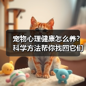 宠物心理健康怎么养？科学方法帮你找回它们的快乐（图4）