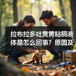 拉布拉多吐黄黄粘稠液体是怎么回事？原因及处理方法（图3）