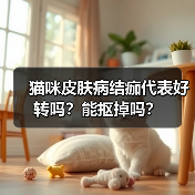猫咪皮肤病结痂代表好转吗？能抠掉吗？（图4）