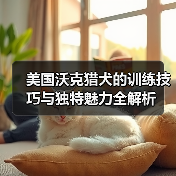 美国沃克猎犬的训练技巧与独特魅力全解析（图4）