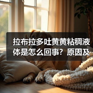 拉布拉多吐黄黄粘稠液体是怎么回事？原因及处理方法（图4）