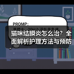 猫咪结膜炎怎么治？全面解析护理方法与预防技巧（图2）