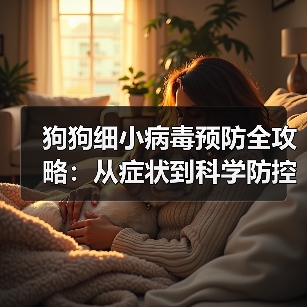 狗狗细小病毒预防全攻略：从症状到科学防控（图4）