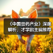 《中国兽药产业》深度解析，才学鹏主编推荐必读（图2）