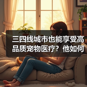 三四线城市也能享受高品质宠物医疗？他如何破局