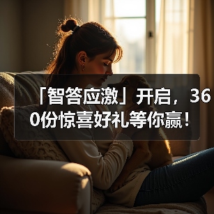 「智答应激」开启，360份惊喜好礼等你赢！