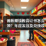 兽医继续教育证书怎么领？年度发放及兑换攻略来了！