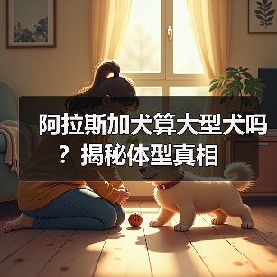 阿拉斯加犬算大型犬吗？揭秘体型真相（图2）