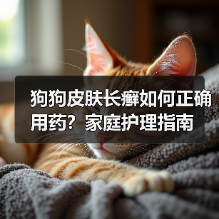 狗狗皮肤长癣如何正确用药？家庭护理指南