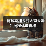 阿拉斯加犬算大型犬吗？揭秘体型真相（图4）