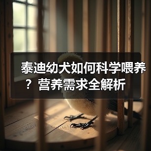 泰迪幼犬如何科学喂养？营养需求全解析（图3）
