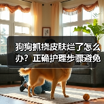 狗狗抓挠皮肤烂了怎么办？正确护理步骤避免感染