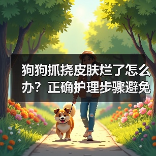 狗狗抓挠皮肤烂了怎么办？正确护理步骤避免感染（图4）