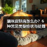猫咪皮肤病怎么办？6种常见类型症状与处理方法全解析（图2）