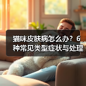 猫咪皮肤病怎么办？6种常见类型症状与处理方法全解析（图3）