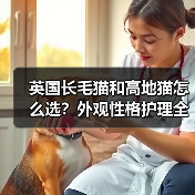 英国长毛猫和高地猫怎么选？外观性格护理全对比