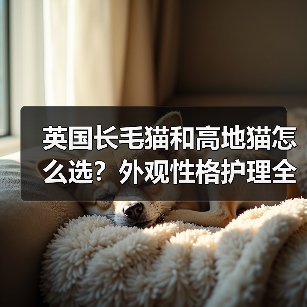 英国长毛猫和高地猫怎么选？外观性格护理全对比（图2）