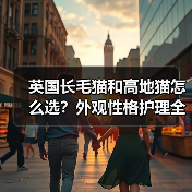 英国长毛猫和高地猫怎么选？外观性格护理全对比（图4）