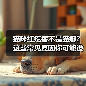 猫咪红疙瘩不是猫癣？这些常见原因你可能没注意到（图3）