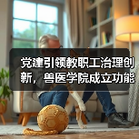 党建引领教职工治理创新，兽医学院成立功能型党支部与管理委员会（图3）