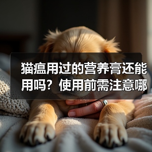 猫瘟用过的营养膏还能用吗？使用前需注意哪些关键点？（图4）