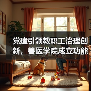 党建引领教职工治理创新，兽医学院成立功能型党支部与管理委员会（图4）