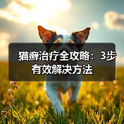 猫癣治疗全攻略：3步有效解决方法