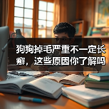 狗狗掉毛严重不一定长癣，这些原因你了解吗？（图2）