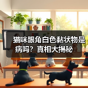 猫咪眼角白色黏状物是病吗？真相大揭秘（图3）