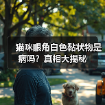 猫咪眼角白色黏状物是病吗？真相大揭秘（图2）