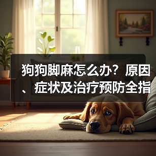 狗狗脚麻怎么办？原因、症状及治疗预防全指南（图4）