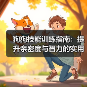 狗狗技能训练指南：提升亲密度与智力的实用技巧（图4）