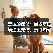 兽医的使命：当经济困境遇上宠物，责任如何界定？