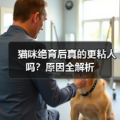 猫咪绝育后真的更粘人吗？原因全解析（图2）