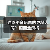猫咪绝育后真的更粘人吗？原因全解析（图3）