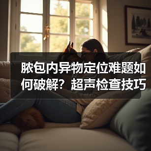 脓包内异物定位难题如何破解？超声检查技巧全解析（图3）